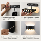Lámpara Pared LED Exterior - Moderna Impermeable