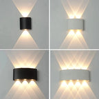 Lámpara Pared LED Exterior - Moderna Impermeable