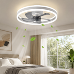 Ventilador de Techo con Luz LED y Mando a Distancia